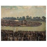 § Charles Simpson (British, 1885-1971) Sandwich Winning the St. Leger