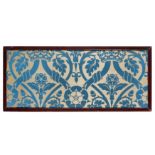 A large section from the curtain panel at George VI's 1937 coronation at Westminster Abbey George VI