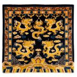 An unusual fine Chinese carpet