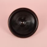 A Chinese Jian black-glazed bowl, Song dynasty 宋 建窰黑釉斗笠盌