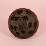 A fine Chinese Jizhou 'papercut' 'prunus' bowl, Southern Song dynasty 南宋 吉州窰剪紙貼花梅花紋盌