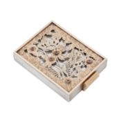 Paris circa 1940 by Helluin-Mattlinger for Boucheron A mid-20th century French 800 standard silver,