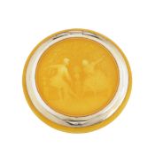 Possibly Pforzheim circa 1930 An early 20th century German 935 standard silver and guilloche enamel