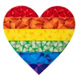 § Damien Hirst (British, b.1965) Butterfly Heart (Small) [H7-4]