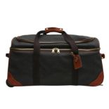 Mulberry Black Scotchgrain Soft Rolling Duffle Bag 60