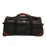 Mulberry Black Scotchgrain Soft Rolling Duffle Bag 60
