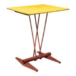 Attributed to Jean Prouvé (French 1901-1984) 'Buvette' table