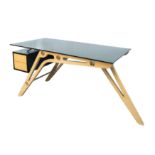 Carlo Molino (Italian 1905 to 1973) for Zanotta, Italy 'Cavour' Desk