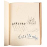 Disney. Sketch Book of Snow White and the Seven Dwarfs. Signed '38