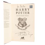 Rowling Harry Potter and the Deathly Hallows,, inscribed, 2007