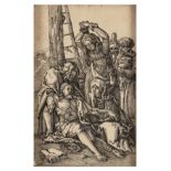 Lambert Hopfer (German, c.1510-c.1550) The Lamentation; (The Descent from the Cross) after Dürer, c.
