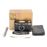 Nikon 28Ti Quartz Date. High quality compact camera.