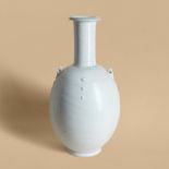 William 'Bill' Marshall (British 1923-2007) Large unusual bottle vase with lugs