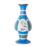 A mid 19th Century French opaline glass vase Circa 1850