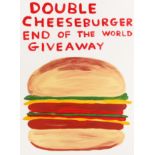 § David Shrigley O.B.E. (British, b.1968) Double Cheeseburger End of the World Giveaway