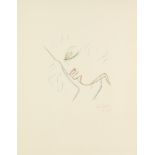 § After Jean Cocteau (French, 1889-1963) Tête de Garçon en couleur