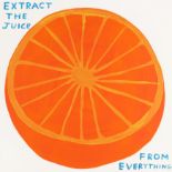 § David Shrigley O.B.E. (British, b.1968) Extract the Juice