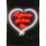 § Dame Tracey Emin D.B.E. R.A. (British, b.1963) I Promise To Love You