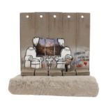 § Banksy (British, b.1974) Wall Souvenir (Alpine View)