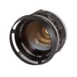 Canon 50mm f/0.95 'Dream Lens'. Type 2.