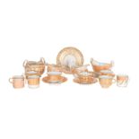 A large collection of early Worcester porcelain