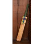 A signed Gunn & Moore ‘Maestro’ cricket bat