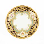 A Royal Crown Derby soup plate from the Judge Gary Service