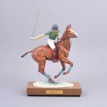 A Royal Worcester figure, ‘HRH Prince Charles on Pan’s Folly’