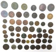 A quantity of mostly Georgian UK coinage including