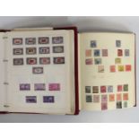Two albums of stamps including Australia & Canada including some Victorian & the other mostly USA