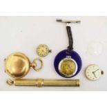 9ct gold filled sovereign case, etc.