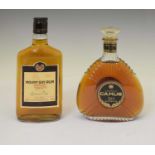 Camus XO Superior Cognac, together with Mount Gay Barbados Extra Old Rum