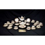 Royal Albert Old Country Roses tea service for fourteen settings