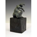 Joanna Mallin-Davies (b. 1965) - Artist proof verdigris bronze sculpture