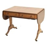Mid 19th century mahogany sofa table