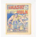 SMASH! No 17 (1966) The First published appearance of The Incredible Hulk #1 cover outside the U.S.