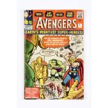 Avengers 1 (1963). Rusty staples, off-white pages [vg]. No Reserve