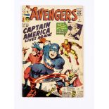 Avengers 4 (1964). Cents copy, slight Marvel chipping to RH cover edge. Small name stamp to last