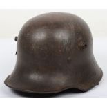 WW1 Imperial German M16 Steel Helmet.