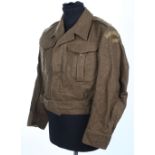 Scarce WW2 Ulster Home Guard 'Down' Officers Battle Dress Blouse