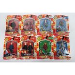 Collection of Eighteen BBC Doctor Who Action Figures boxed by Character.