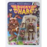 Scarce Bucky O'Hare Holiday Chocolate Edition Action Figure carded moc.