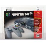 Scarce Graded UKG Nintendo 64 N64 Video Games Console.