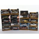 Collection of Nineteen James Bond 007 Corgi Model Cars boxed.
