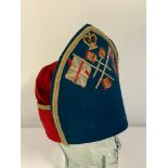 British Military Mitre Cap in 18th Century Style