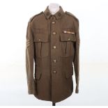 WW1 Canadian 02 Pattern Tunic, 21st CEF Battalion.