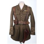 Historically important WW1 British Officers Cuff Rank Tunic, Royal Engineers. Attributed to WIA Casu