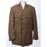 WW1 British Officers Cuff Rank Tunic, RAMC, Summer Weight.
