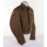 WW2 Officers R.A. 1st Corps Battle Dress Blouse