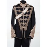 Northumberland Yeomanry Officers Full Dress Tunic & Pouch Belt.